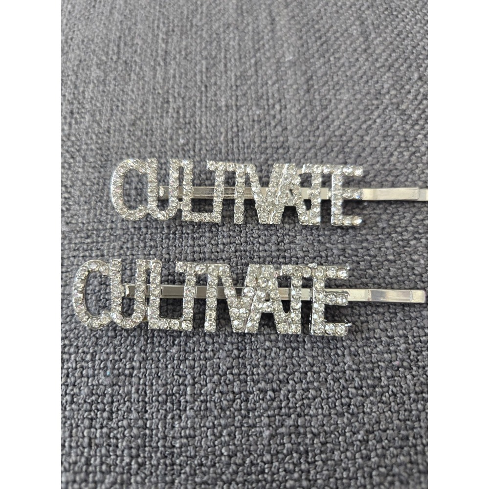 Set Of Two Hair Clip/ Bobby Pins "Cultivate"